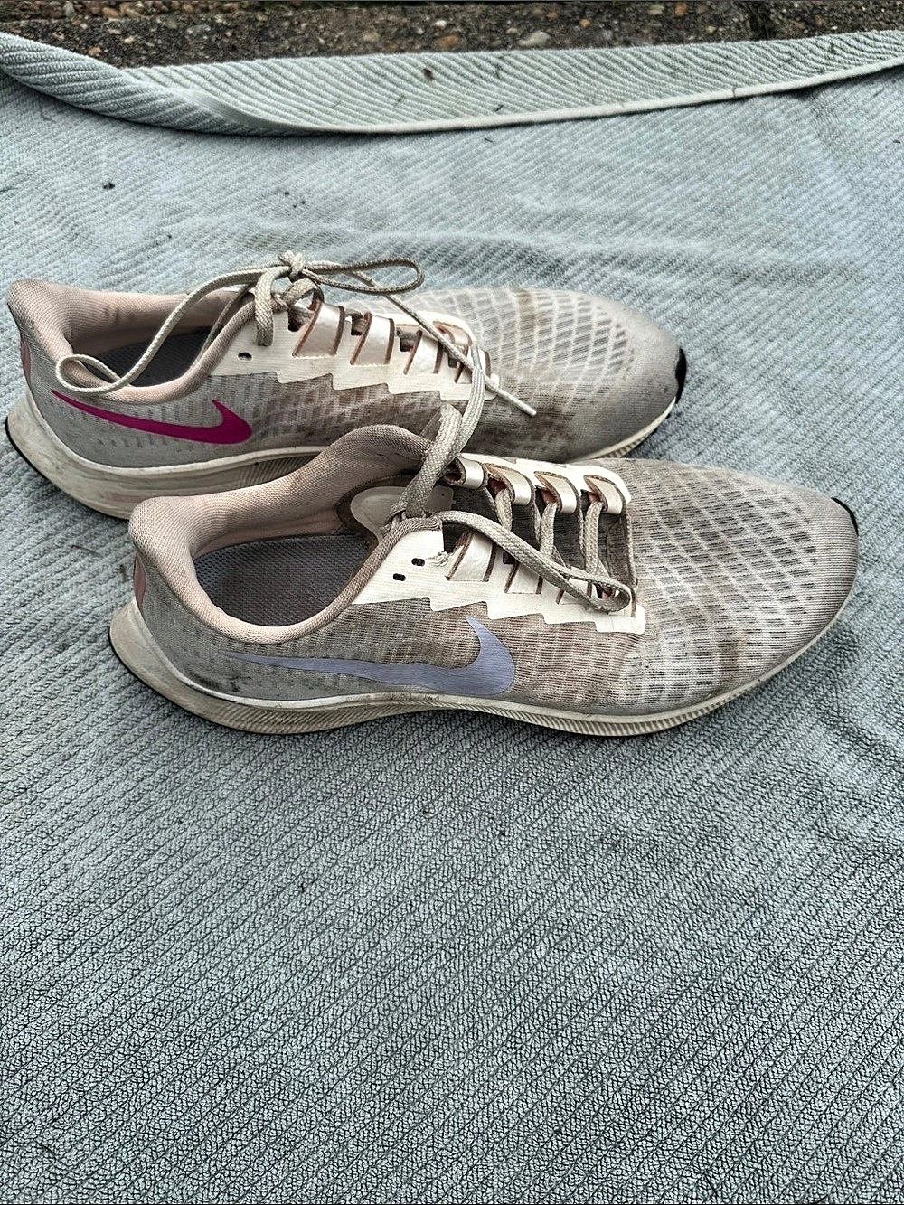Nike Zoom Pegasus 37 Women's Gray & Pink US 11